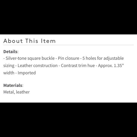 ❤️ Boconi texturized belt - Picture 2 of 4